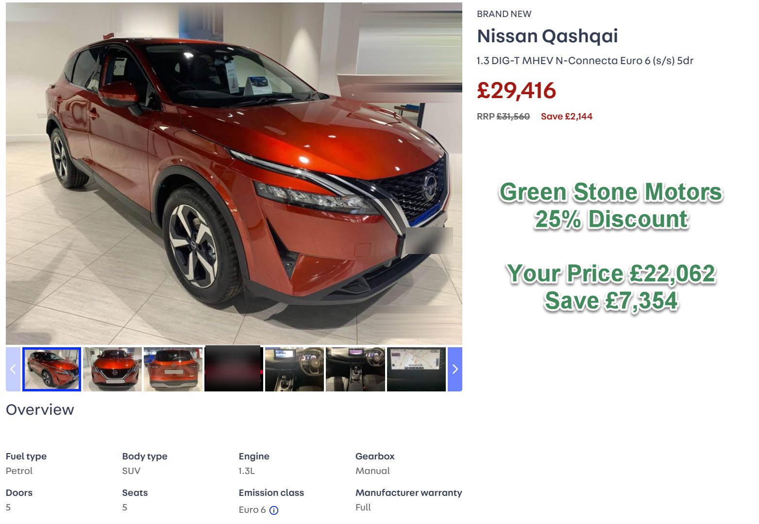 Nissan Qashqai 1.3 DIG-T MHEV N-Connecta Euro 6 (s/s) 5dr