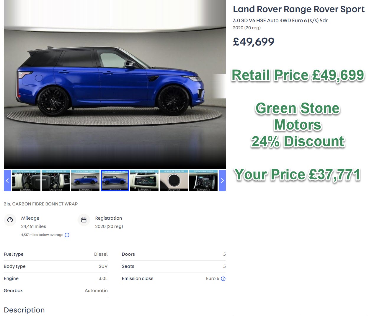 Land Rover Range Rover Sport  3.0